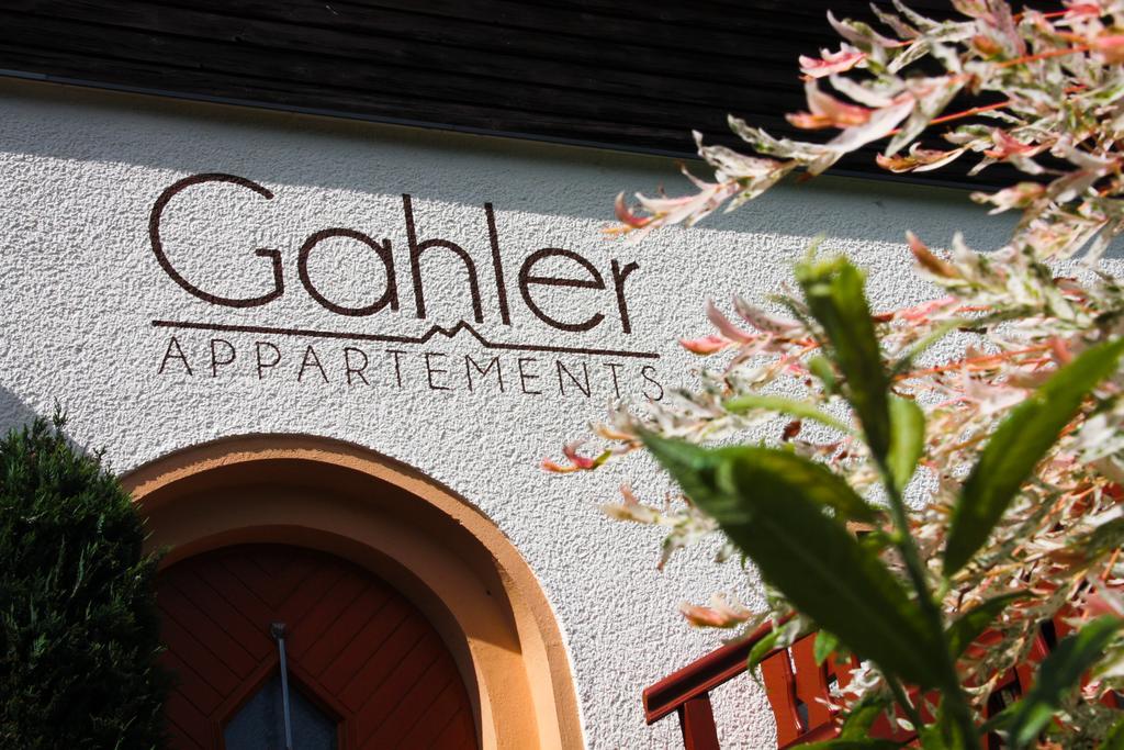 Appartements Gahler - Kurort Курорт Обервизенталь Экстерьер фото